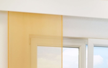 orange Flächengardine - online bestellen