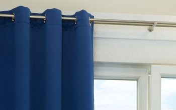 Ösengardine Blau, Ösenstore Blau