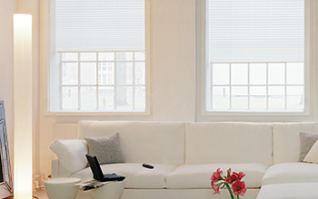 Weißes Plissee nach Maß - online bestellen