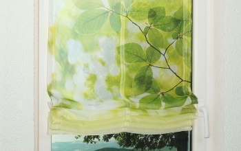 Raffgardine Grün - online bestellen