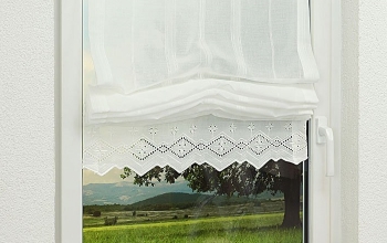 Raffrollo Weiß, weiße Raffrollos - online bestellen