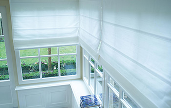 Raffrollo Weiß, weiße Raffrollos - online bestellen