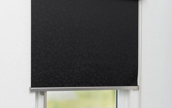 schwarze Rollos maßgefertigt - online bestellen