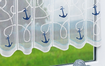 Scheibengardinen Bad in Standardgrößen im Raumtextilienshop